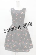 mille fille closet by LODISPOTTO / Sweet Cherryワンピース M ブラック H-25-04-04-1035-LO-OP-NS-ZH
