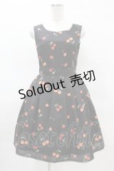 mille fille closet by LODISPOTTO / Sweet Cherryワンピース M ブラック H-25-04-04-1035-LO-OP-NS-ZH
