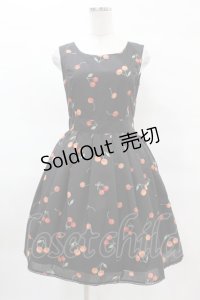 mille fille closet by LODISPOTTO / Sweet Cherryワンピース M ブラック H-25-04-04-1035-LO-OP-NS-ZH
