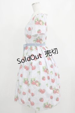 画像2: Emily Temple cute / Dear Strawberryワンピース  サックス H-25-04-04-001-ET-OP-KB-ZH