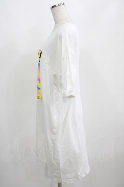 画像2: Candy Stripper / FRUITY TEE ONE-PIECE 2 ホワイト H-25-04-04-053-PU-OP-KB-ZH