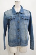 NieR Clothing / 4POCKETデニムジャケット  青 H-25-04-04-060-PU-JA-KB-ZH