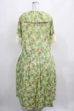 画像3: Jane Marple Dans Le Salon / Granny’s ribbon マリンカラードレス  シトロングリーン H-25-04-04-006-JM-OP-KB-ZH