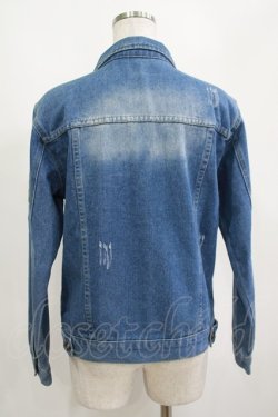 画像3: NieR Clothing / 4POCKETデニムジャケット  青 H-25-04-04-060-PU-JA-KB-ZH