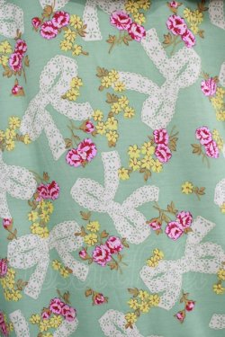 画像4: Jane Marple Dans Le Salon / Granny’s ribbon マリンカラードレス  シトロングリーン H-25-04-04-006-JM-OP-KB-ZH