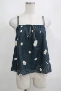 MILK / Daisy fieldキャミ  ブラックガーデン H-25-04-04-071-ML-TO-KB-ZH