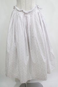 Jane Marple Dans Le Salon / Vintage pattern clothキャトルタックスカート  ピンク H-25-04-04-080-JM-SK-KB-ZH