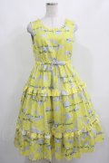 Emily Temple cute / Lemonノースリーブワンピース  サックス H-25-04-04-002-ET-OP-KB-ZH
