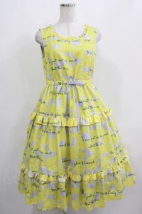 Emily Temple cute / Lemonノースリーブワンピース  サックス H-25-04-04-002-ET-OP-KB-ZH