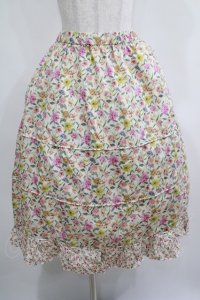 Jane Marple Dans Le Salon / Gouache Garden Crinoline Skirt  アイボリー H-25-04-04-020-JM-SK-KB-ZH