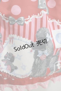 画像4: Angelic Pretty / Lovely Poodle SpecialジャンパースカートSet Free レッド H-25-04-05-025-AP-OP-NS-ZH