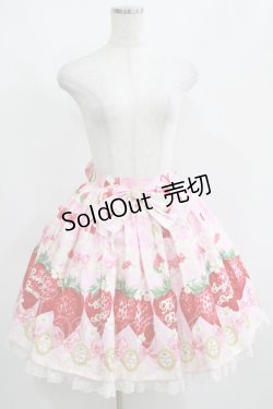 画像4: Angelic Pretty / Melty Berry Princess スカート Free ピンク H-25-04-05-026-AP-SK-NS-ZH