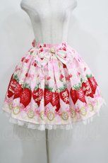 画像1: Angelic Pretty / Melty Berry Princess スカート Free ピンク H-25-04-05-026-AP-SK-NS-ZH (1)
