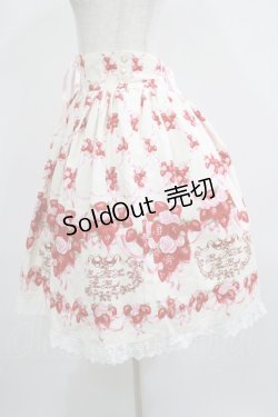画像2: BABY,THE STARS SHINE BRIGHT / Strawberry Rose Bouquet柄スカート Free 生成り H-25-04-05-027-BA-SK-NS-ZH