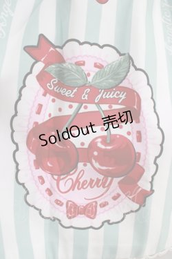 画像4: Angelic Pretty / Cherry Stampジャンパースカート Free ミント H-25-04-05-003-AP-OP-NS-ZH