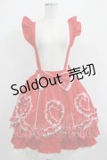 Angelic Pretty / Fantasic Heartスカート Free レッド H-25-04-05-035-AP-SK-NS-ZH