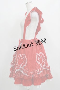画像2: Angelic Pretty / Fantasic Heartスカート Free レッド H-25-04-05-035-AP-SK-NS-ZH