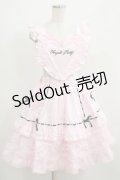 Angelic Pretty / Heart胸あて付スカート(無地) Free ピンク H-25-04-05-036-AP-SK-NS-ZH
