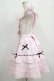 画像2: Angelic Pretty / Heart胸あて付スカート(無地) Free ピンク H-25-04-05-036-AP-SK-NS-ZH (2)