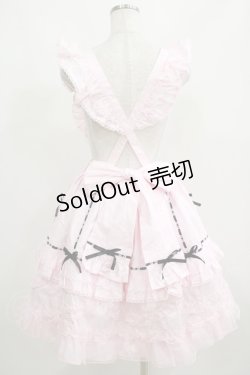 画像3: Angelic Pretty / Heart胸あて付スカート(無地) Free ピンク H-25-04-05-036-AP-SK-NS-ZH