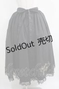 Angelic Pretty / Terraceスカート Free ブラック H-25-04-05-037-AP-SK-NS-ZH