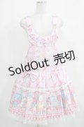 Angelic Pretty / MELODY TOYSサロペット(2022) Free ピンク H-25-04-05-040-AP-OP-NS-ZH