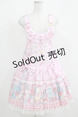 Angelic Pretty / MELODY TOYSサロペット(2022) Free ピンク H-25-04-05-040-AP-OP-NS-ZH