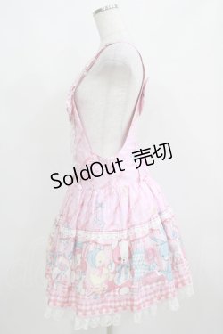 画像2: Angelic Pretty / MELODY TOYSサロペット(2022) Free ピンク H-25-04-05-040-AP-OP-NS-ZH