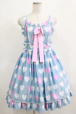 画像1: Angelic Pretty / Dolly Heart Specialジャンパースカート Free サックス H-25-04-05-005-AP-OP-NS-ZH