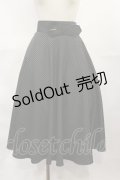 an another angelus / 変形バックルベルトサーキュラースカート Free BLACK H-25-04-05-1006-CA-SK-NS-ZH