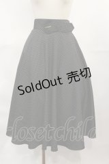 an another angelus / 変形バックルベルトサーキュラースカート Free BLACK H-25-04-05-1006-CA-SK-NS-ZH