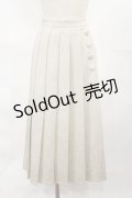 Fi.n.t / サイド釦ラップ風ロングスカート Free IVORY H-25-04-05-1010-CA-SK-NS-ZH