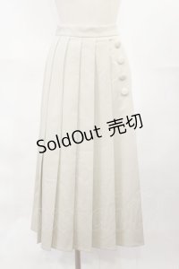 Fi.n.t / サイド釦ラップ風ロングスカート Free IVORY H-25-04-05-1010-CA-SK-NS-ZH