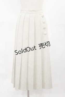 画像1: Fi.n.t / サイド釦ラップ風ロングスカート Free IVORY H-25-04-05-1010-CA-SK-NS-ZH