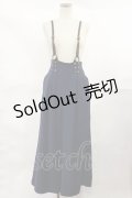 an another angelus / 釦留めサスペンダー付きワイドパンツ Free NAVY H-25-04-05-1013-CA-PA-NS-ZH