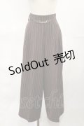 F&A / ビットベルト付きレジメストライプパンツ 1 BROWN×WH H-25-04-05-1015-LO-PA-NS-ZH