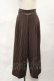 画像1: F&A / ビットベルト付きレジメストライプパンツ 1 BROWN×WH H-25-04-05-1015-LO-PA-NS-ZH (1)