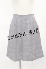 Fi.n.t / チェックバミューダパンツ Free NAVY×RE H-25-04-05-1016-CA-PA-NS-ZH