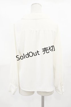 画像2: an another angelus / ラッフルボウタイブラウス Free IVORY H-25-04-05-1021-CA-BL-NS-ZH