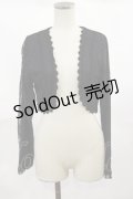 axes femme / レースボレロ M ブラック H-25-04-05-1031-AX-TO-NS-ZH