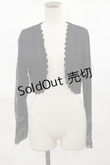 axes femme / レースボレロ M ブラック H-25-04-05-1031-AX-TO-NS-ZH
