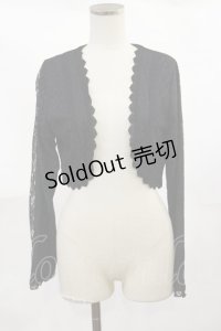 axes femme / レースボレロ M ブラック H-25-04-05-1031-AX-TO-NS-ZH