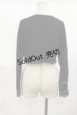 画像2: axes femme / レースボレロ M ブラック H-25-04-05-1031-AX-TO-NS-ZH