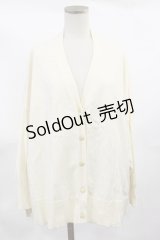 an another angelus / ローズ釦ポンチョ風ニットカーディガン Free IVORY H-25-04-05-1032-CA-TO-NS-ZH