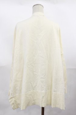 画像2: an another angelus / ローズ釦ポンチョ風ニットカーディガン Free IVORY H-25-04-05-1032-CA-TO-NS-ZH