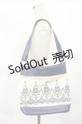 axes femme / キャンバス刺繍バッグ Free ネイビー H-25-04-05-1036-AX-BG-NS-ZH