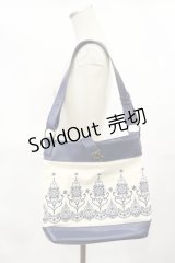 axes femme / キャンバス刺繍バッグ Free ネイビー H-25-04-05-1036-AX-BG-NS-ZH