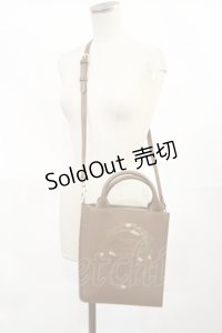 Maison de FLEUR / Disney 女王/ブック型ショルダーバッグ  ブラウン H-25-04-05-1037-LO-BG-NS-ZH