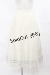 F i.n.t / ライン使いシアータックスカート Free IVORY H-25-04-05-1004-CA-SK-NS-ZH