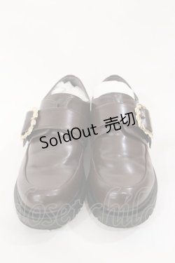 画像1: axes femme POETIQUE / バックルデザインシューズ M ブラウン H-25-04-05-1042-AX-SH-NS-ZH